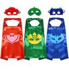 Noblekids Vibrant Pj Mask Costume Capes And Masks For Ultimate Halloween Adventures