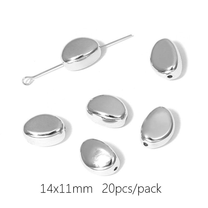 10-50 шт./упак. популярные высококачественные позолоченные белые K-образные свободные нерегулярные разделительные бусины DIY ожерелье браслет ювелирные изделия аксессуары для изготовления ювелирных изделий ручной работы