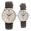 Orient ORIENT Корейские Мужские/Женские Классические Наручные Часы с Кожаным Ремешком OT560MA/OT560FA