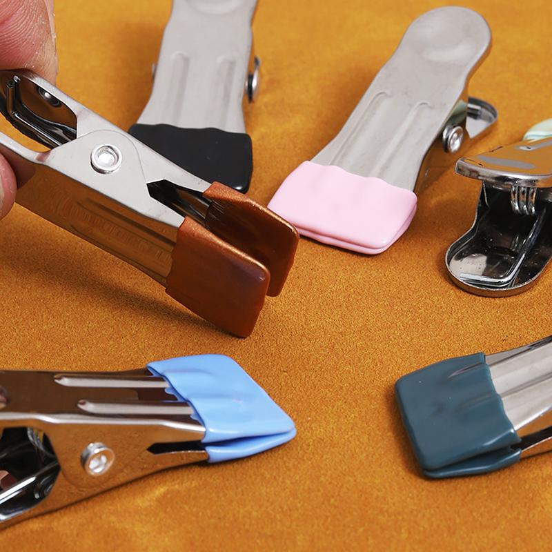 5 шт., металлический помощник для рукоделия из кожи, шовный зажим, ручная работа, инструмент для фиксации кожи