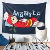 JOLLIBEE HOLIDAYS HYPEBEAST MANILA Tapestry Wall Hanging Aesthetic Home Decor Tapestries for Living Room Bedroom