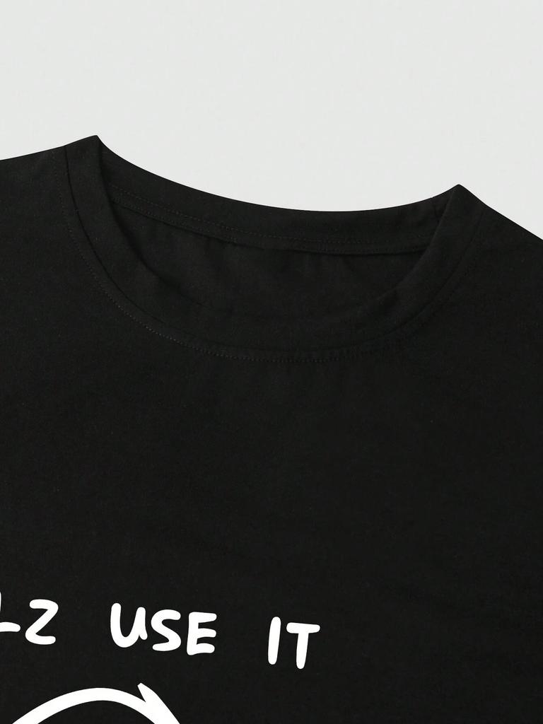 Пожалуйста, используйте его, мужская хлопковая футболка, роскошный бренд, модная, большого размера, повседневная, с коротким рукавом, уличная, классическая, с принтом, новое поступление, футболка 4XL