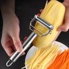 Kitchen Vegetable Peeler Stainless Steel Melon Planer Double-Head Peeler Household Multiple-Function Fruit And Vegetable Peeler
