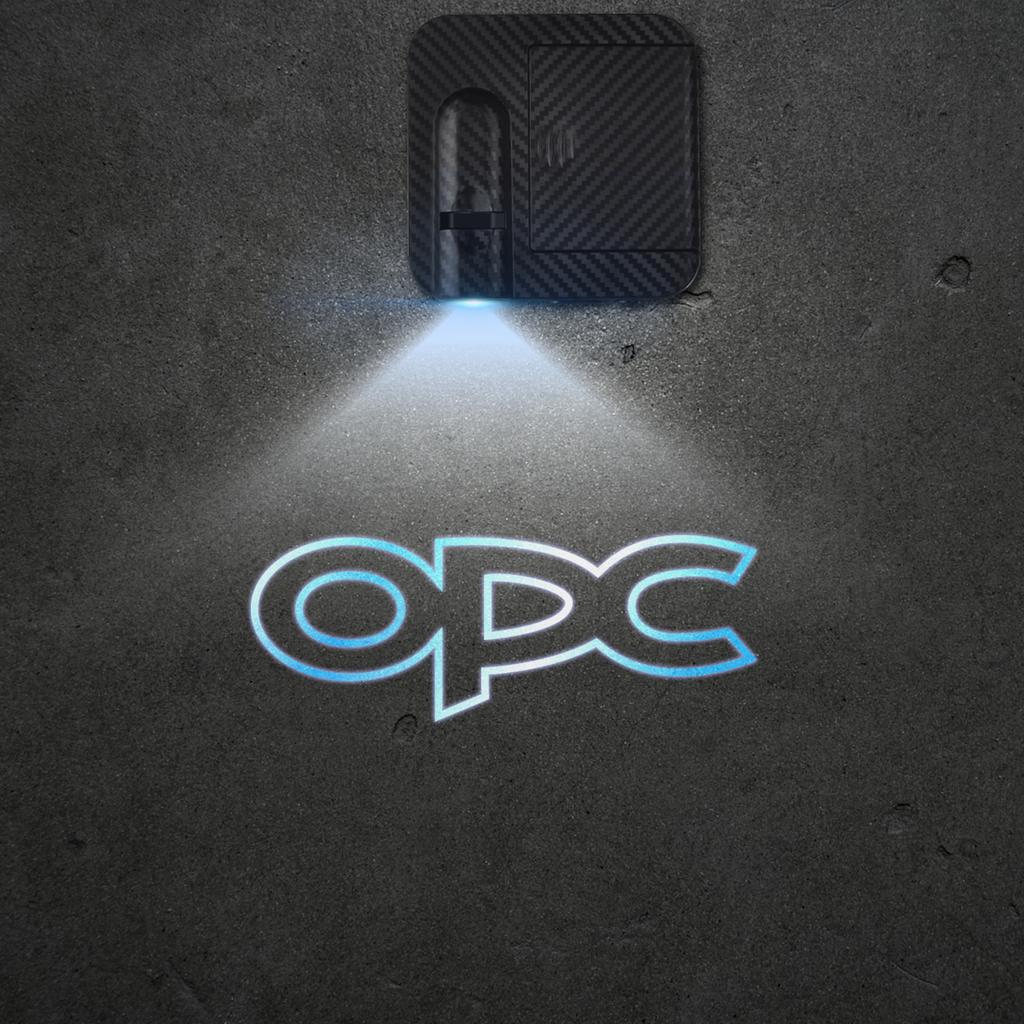 1/2 шт. GTC OPC Автомобильные дверные приветственные огни Проектор логотипа Беспроводное датчиковое обнаружение Для Opel Insignia Corsa Adam Astra Mokka Vauxhall