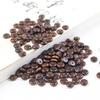 Black Rosewood 3x8MM Spacer Beads for DIY Buddhist Bracelets - Natural Solid Wood Jewelry Accessories