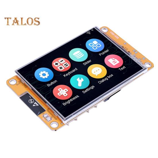 Плата разработки с поддержкой Bluetooth и 2,8-дюймовым интеллектуальным дисплеем, Wi-Fi-модулем, универсальным маломощным двухъядерным процессором