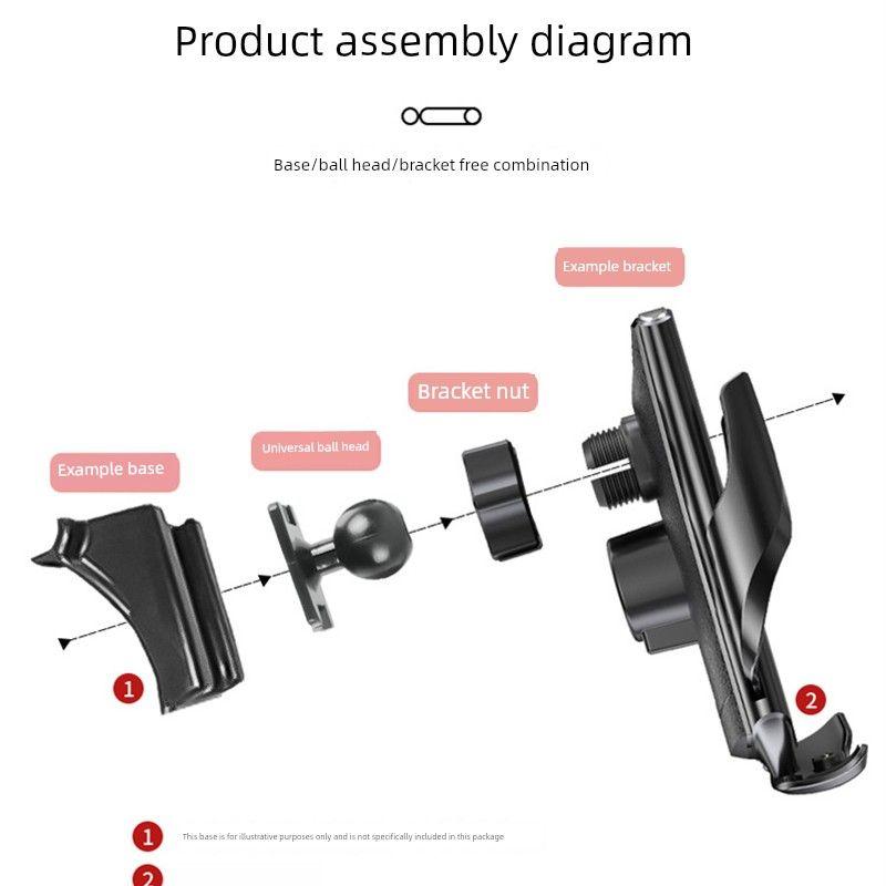 Suitable for 2008-2022 Toyota Corolla Special Mobile Phone Car Holder Wireless Charging Navigation Modification