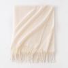 Cashmere Feel Scarf Autumn and Winter Korean Imitation Cashmere Girls High End Shawl Warm Scarf