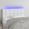 VidaXL LED Headboard Bedroom Furniture Single Bed Accessory Headboard Interior White 3121697
