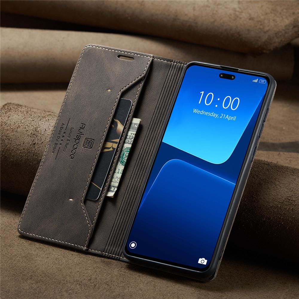 Чехол Xiaomi 13 Lite, кожаный чехол-книжка для телефона Xiaomi Mi 13 14 Pro 5G Mi13, роскошный магнитный чехол-кошелек