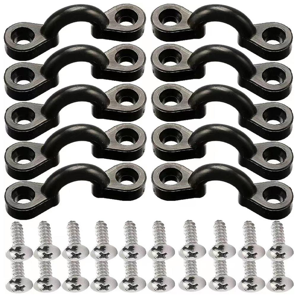 10 комплектов каяк проушина точка крепления фурнитура C тип пряжка каяк винты для каноэ с рукой U3K4