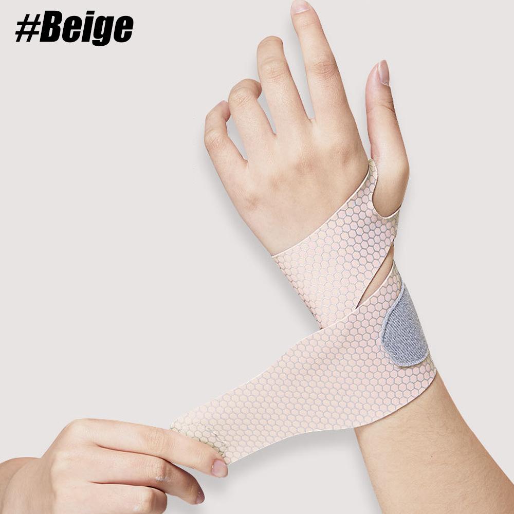 1Pc Slim Adjustable Wrist Brace Support For Carpal Tunnel Fitness Gym Sports Basketball - Tennis Wristband Protector
