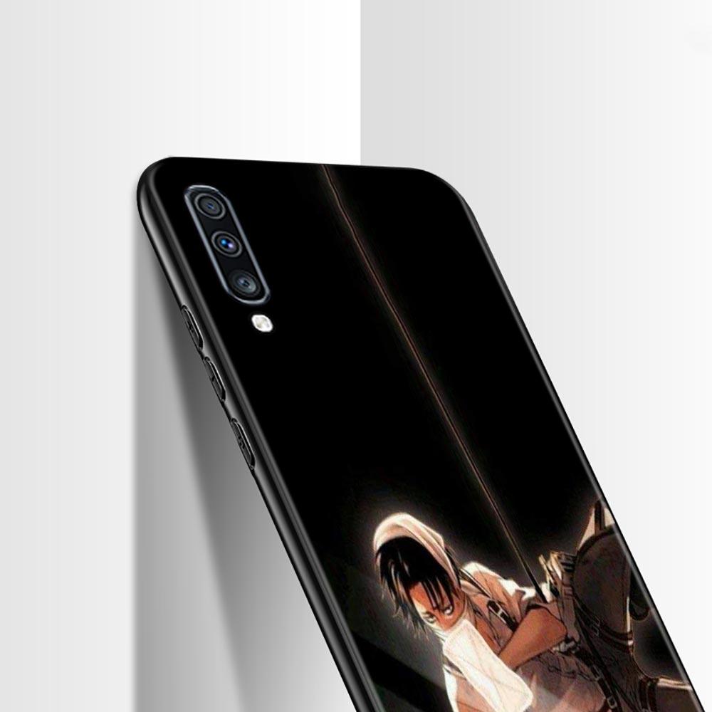 Чехол для Samsung Galaxy A50 A70 A10 A20e A30 A40 A20s A10s A10e A80 A90 A60 A30s, силиконовый чехол аниме Shingeki No Kyojin