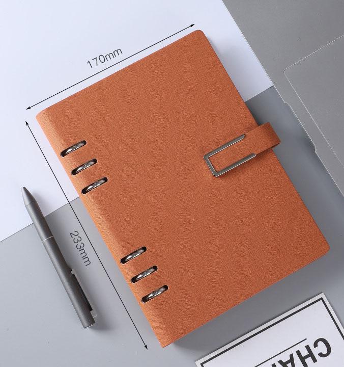 Soft Cover School Print Custom Retro Soft Leather Luxury Journal Notebook