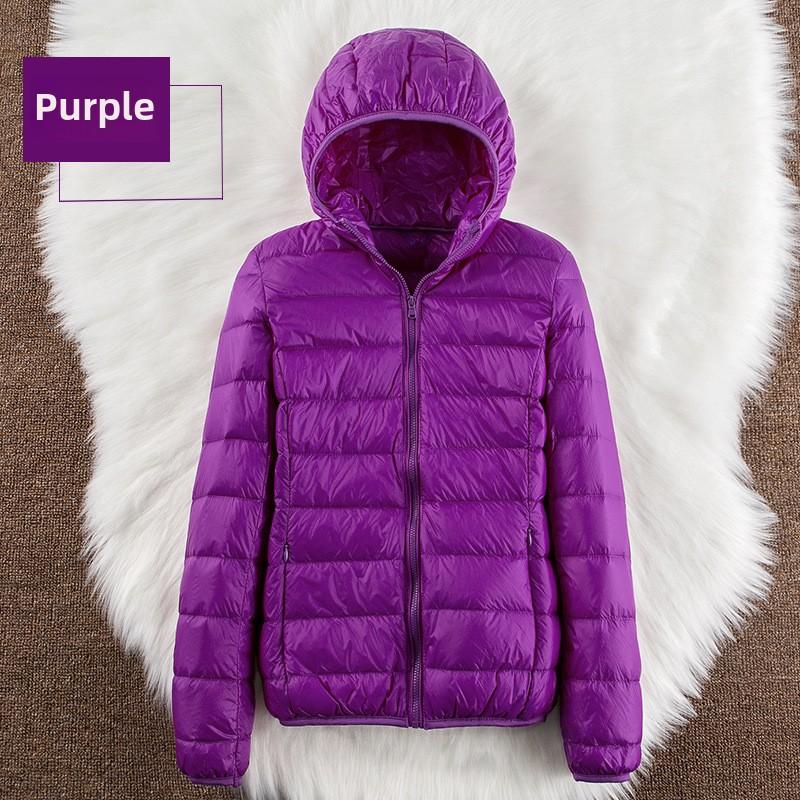 Женская осенняя белая куртка-пуховик с капюшоном, ветрозащитная, теплая, повседневная, зимняя, S-6XL