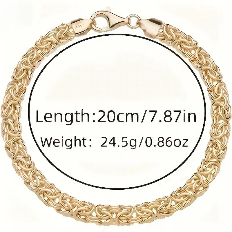 Хороший браслет с застежкой-клешней лобстера, ручная работа, Италия - сложный плетеный дизайн, идеальный подарок на день рождения или праздник, ажурный узор, роскошный золотой