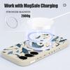 Чехол для телефона с китом для Samsung Galaxy S25 FE S26 S25 S24 S23 S22 Ultra Plus Для Magsafe Беспроводная зарядка Магнитный ТПУ Чехол с ремешком