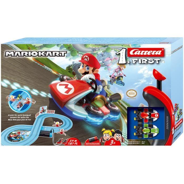 Mario Kart Circuit - CARRERA-TOYS - Complete Set with 2 Remote-controlled Cars and Controllers