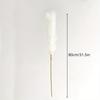 4 Pack 80cm Fluffy Pampas Grass Artificial Pampas Table Vase Decoration Large Dried Flower Bouquet Home Wedding Party Birthday Mother's Day Decoration