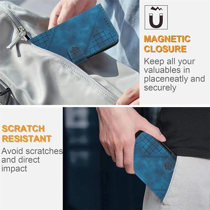 Кожаный чехол-кошелек для Oneplus 1+ 8 9R 9 Pro 11 12 13 5G Flip Case Stand Protective Cover