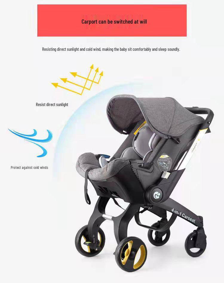 4-in-1 Lightweight Baby Stroller and Car Seat
