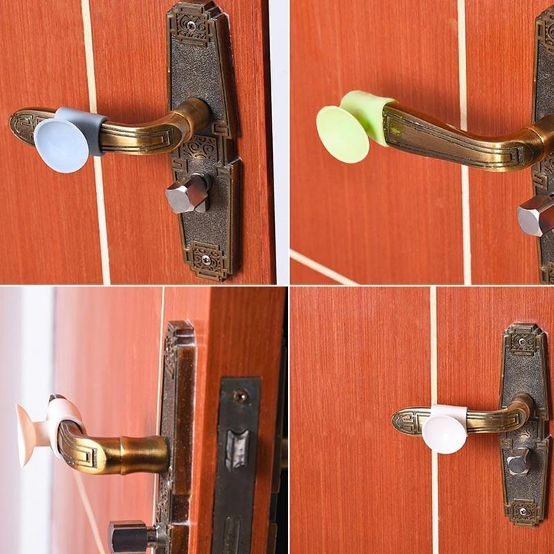2шт дверная ручка Crash Pad настенные протекторы самоклеющийся бампер охранник дверной стопор