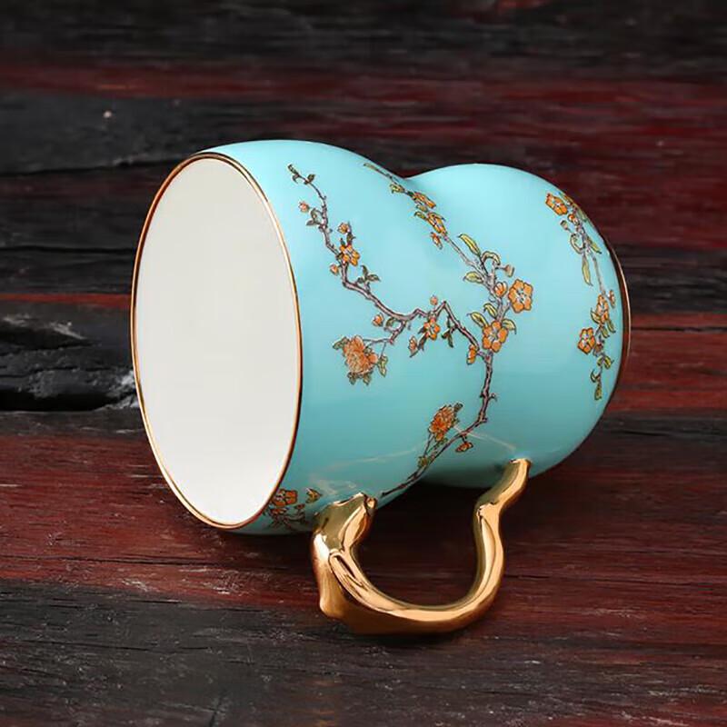 Набор из двух кружек Yong Feng Yuan Madame Porcelain Синий Западного Озера
