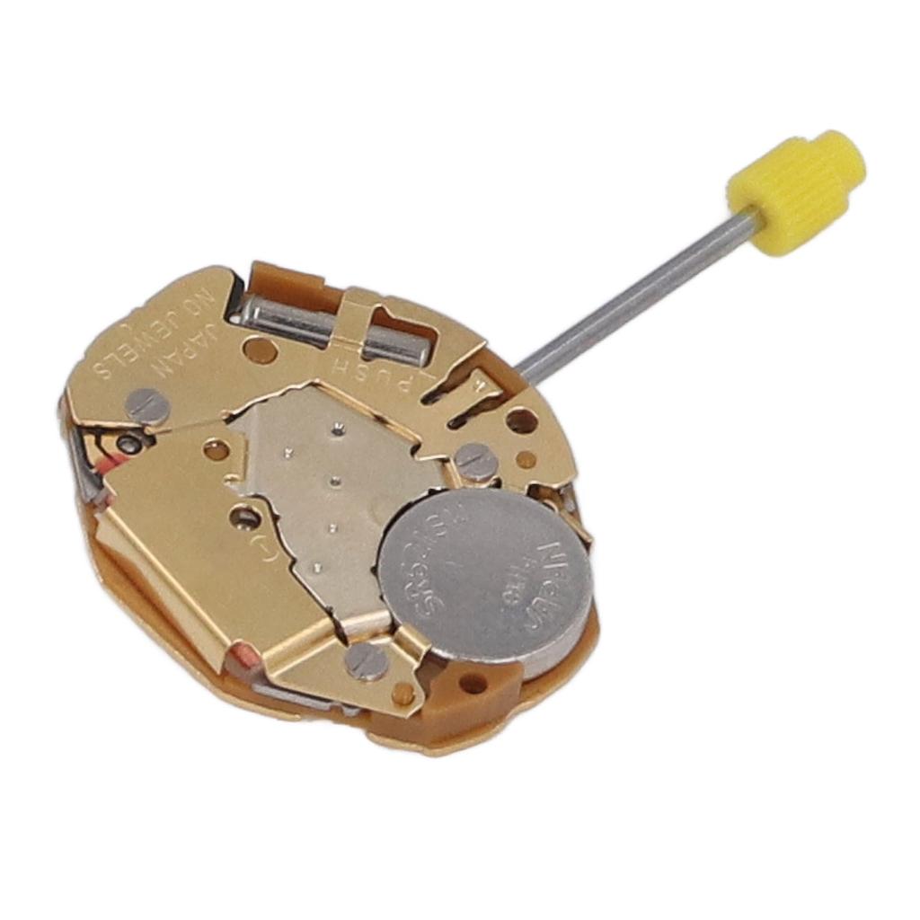 GL30 Gold Movement Quartz Parts with Battery and Stem Watch Movement Accessory for Repairing Replace