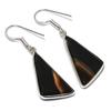 Montana Agate Handmade 925 Sterling Silver Gift Jewelry Earring 1.77" U0G12