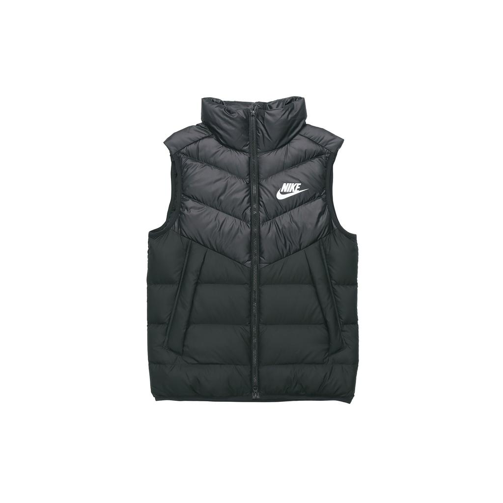 Nike NSW Down Fill Vest Slim Fit без рукавов пуховик мужская верхняя одежда черный CV8975-010