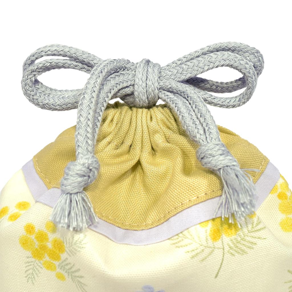 COLORFUL CANDY STYLE Drawstring Small Set of 2 Different Cup Accessory Tool Petite Bouquet and Mimosa NU903100 Bag, Patterns, Bag, Holder, Bag,