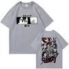 Anime Demon Slayer Iguro Obanai T-Shirt Women Men Harajuku O Neck Short Sleeve T Shirt for Fans Kawaii  Vintage Clothes
