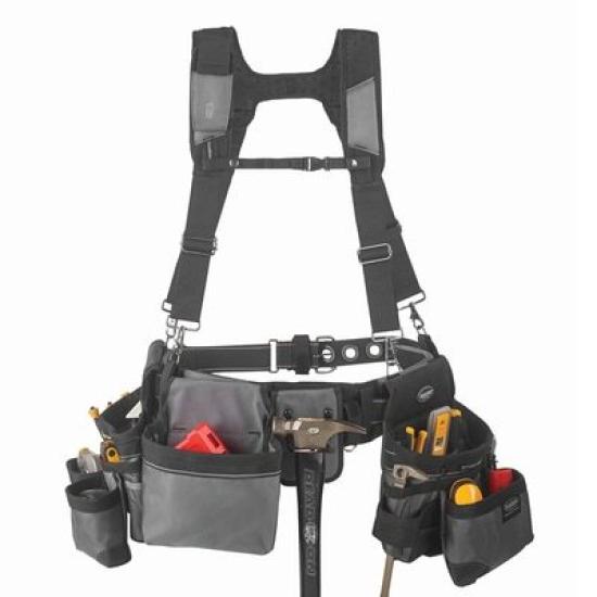 Bucket Boss Mallet Buster Suspension Rig Tool Bag Belt Suspender (Waist Bag)