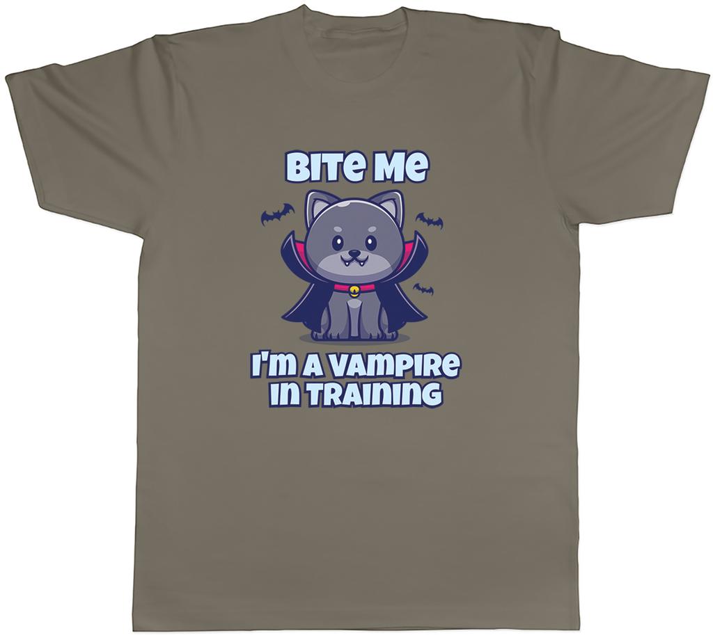Bite Me Halloween Unisexs TShirt Im a Vampire in Training Unisex Tee Gift