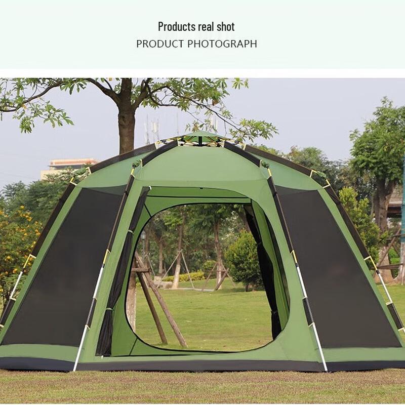 Primitive Wolf Automatic Double-Layer Camping Tent