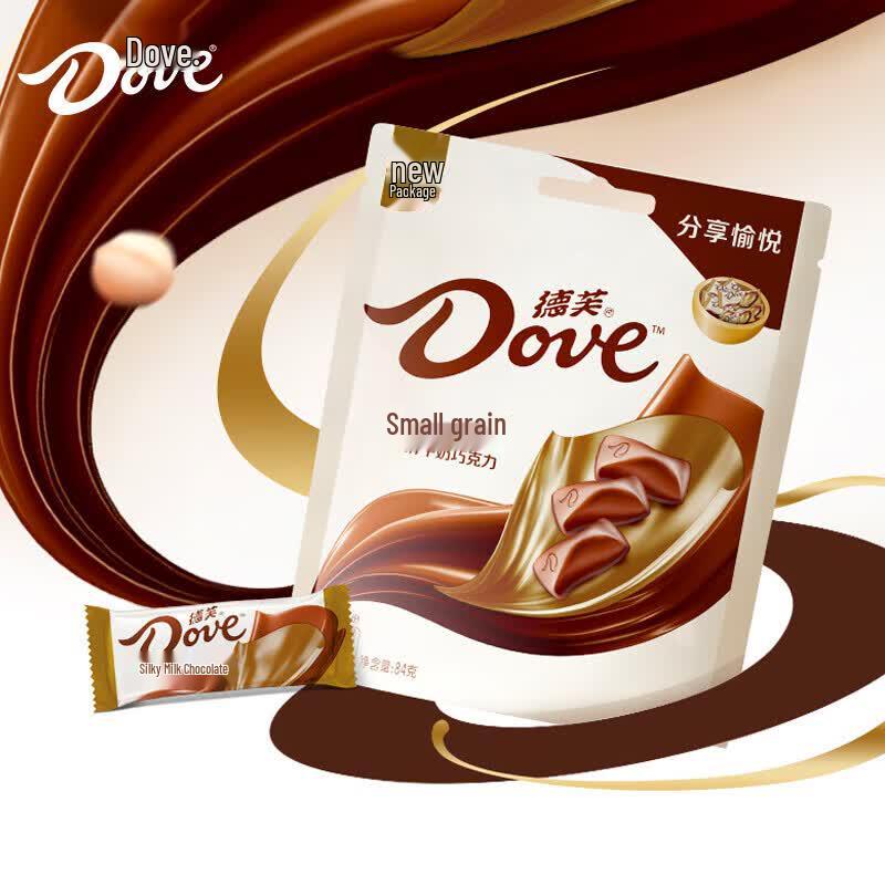 DOVE Шелковый молочный шоколад 84 г (2-Pack)