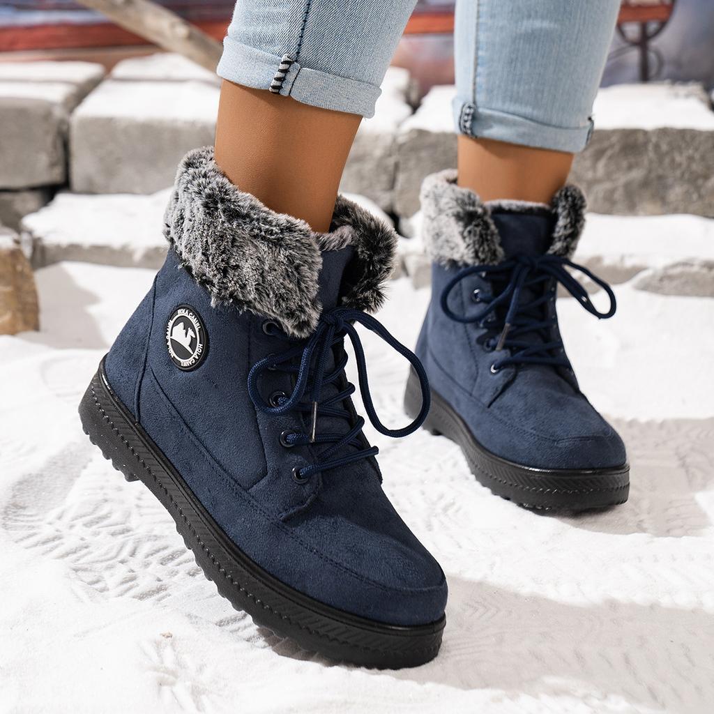 Women's Shoes, Cotton Shoes, Snow Boots, Women's Boots, Fleece and Thickened, Cold-proof Shoes, Warm Shoes, Long Boots