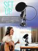 Micawber Pop Filter Reinforced Arm Black MWP-01