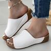 Summer Women Shoes Sandals Retro Sandals For Women Slides Sandals Ladies Wedge Women Shoe Open Toe Slipper Footwear Female