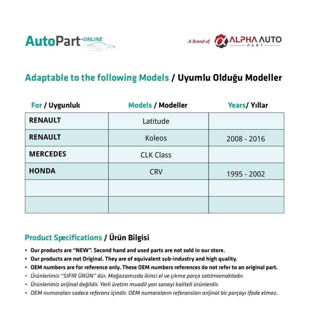 Ремонт стеклянной крыши панорамного люка для Renault Latitude 6 шт.