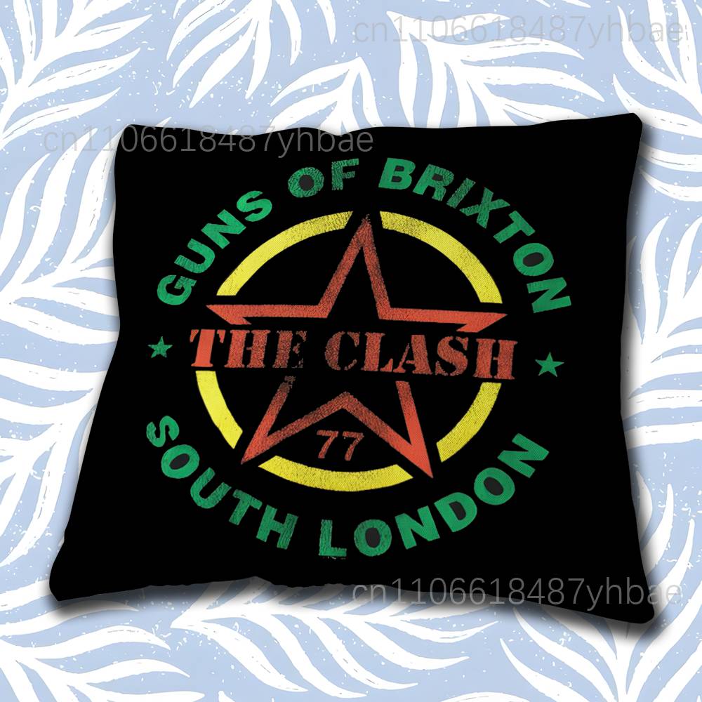 The C-Clash In London Calling Pillow Case Cover Square Sofa With For Pattern Comfortable Cushion Suitable Of Room