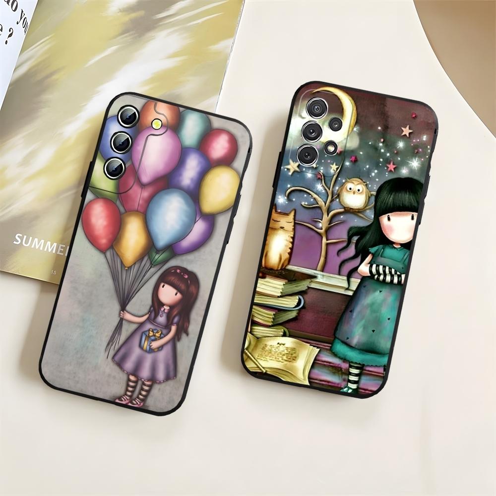 Япония SantoroS GorjussS Чехол для телефона для Samsung Galaxy S23 S24 S20 S21 S22 Ultra Fe Plus M54 A34 A54 A24 A52 A53 Coque