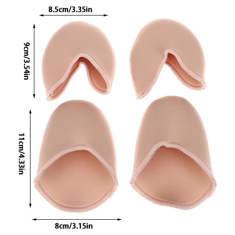 1Pair Toe Protector Pointe Toe Cap Cover For Toes Soft Pads Protectors For Ballet Shoes Feet Care Tools