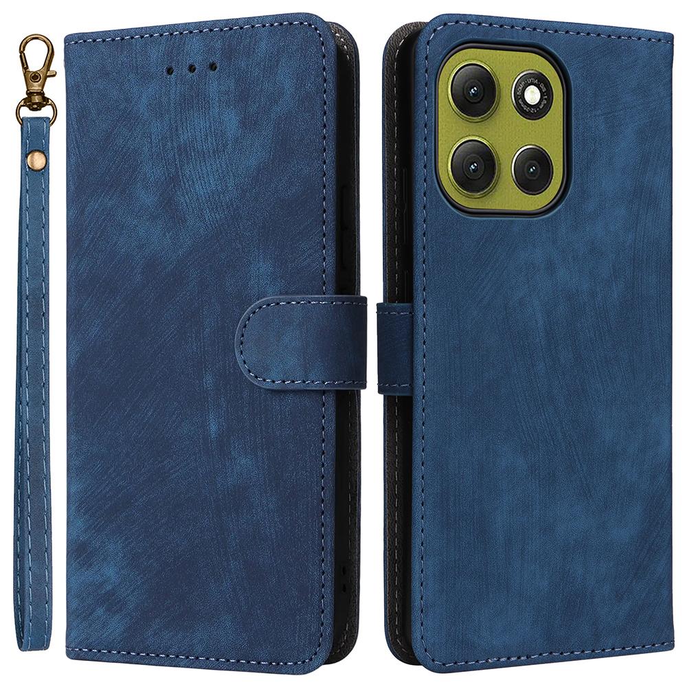 For Motorola Moto G86 5G Case Wallet RFID Blocking PU Leather Phone Cover Stand with Strap