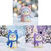 Penguin Keychain Plush Toy With Soft Cotton Filling For Bag Decoration And Gift