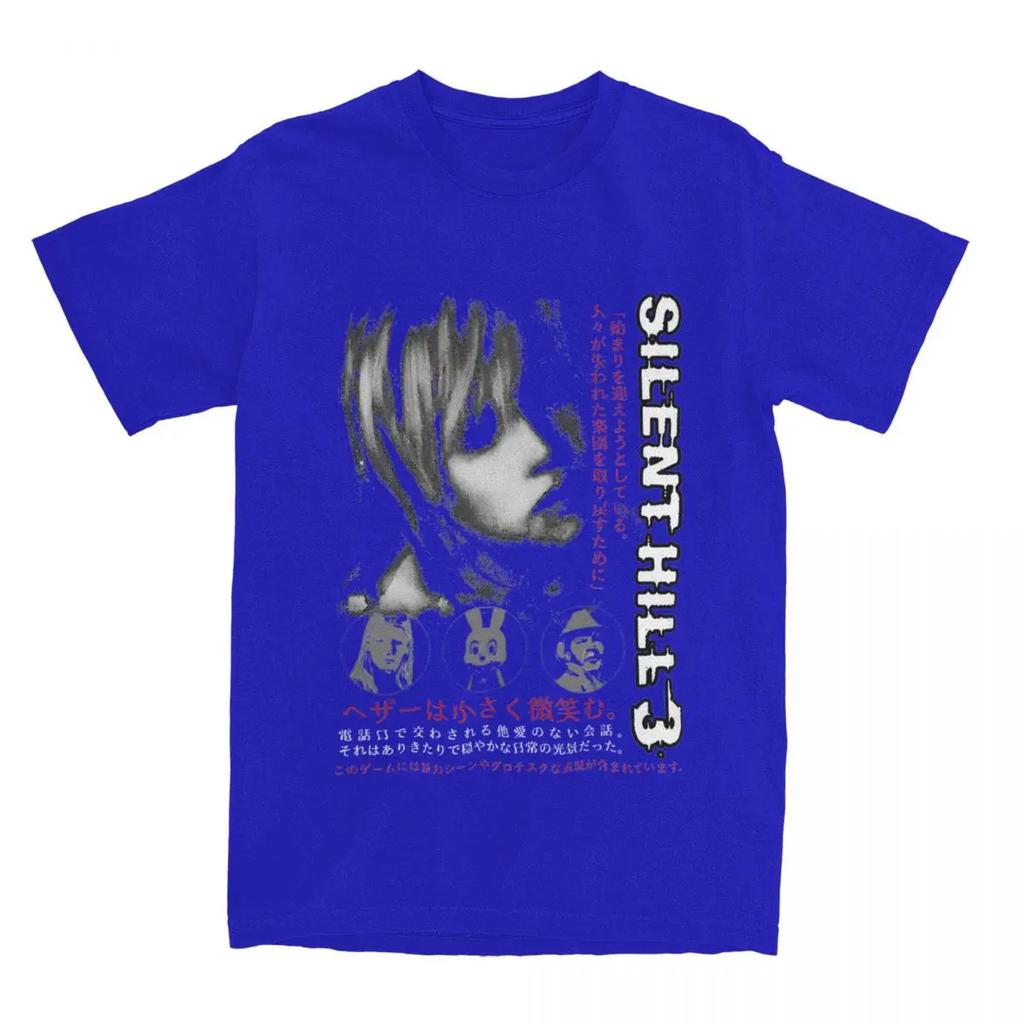 Новинка Хоррор Игра Silent Hill 3 Футболка Мужская Женская Футболка Heather Mason Футболка Летняя Одежда