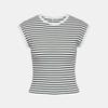 Judy Breton Stripe T-shirt Organic Cotton Slim Fit Women