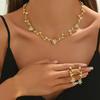 Fashion Jewelry Set Necklace Earrings For Woman