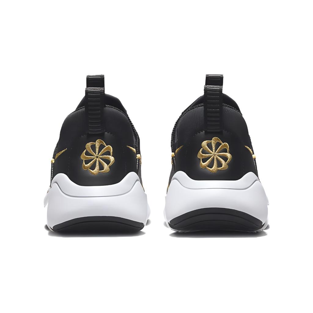 Nike Детские кроссовки Flex Plus 2 GS Black Metallic Gold Dark-Smoke-Grey White DV8999-002