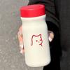 High-Capacity Cat Insulated Cup 320ml Thermal Water Bottle Thermos Vacuum Cup  Office Workers